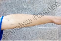 Forearm Man White Nude Slim